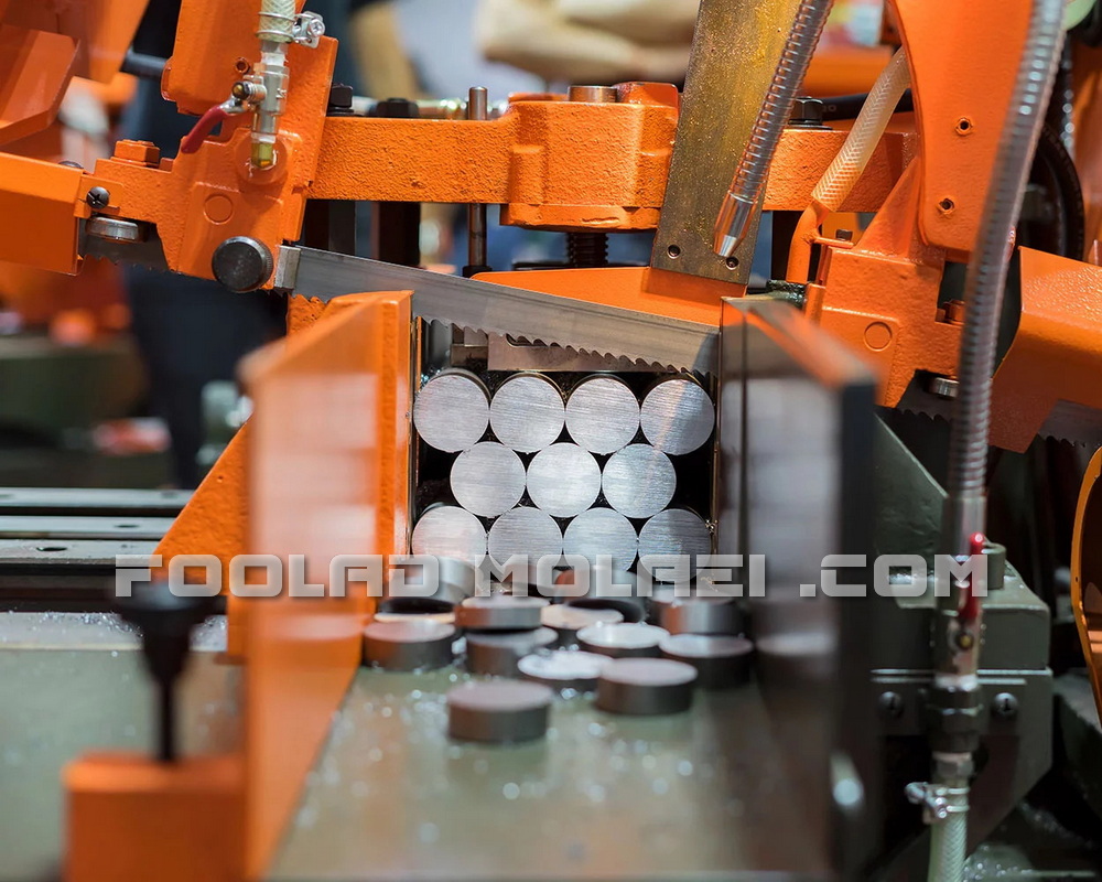 برش انواع سایز میلگرد سری و تکی